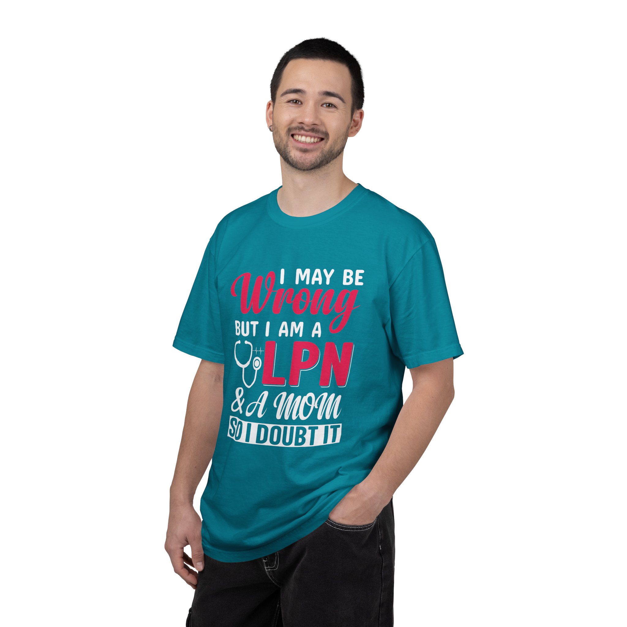 C - 19.20 - Garment-Dyed T-Shirt - Fun 'Wrong LPN' Tee for Nurses, Gifts for Healthcare, Cute Uniform Top, Casual Wear, Humor Apparel, - Image 26