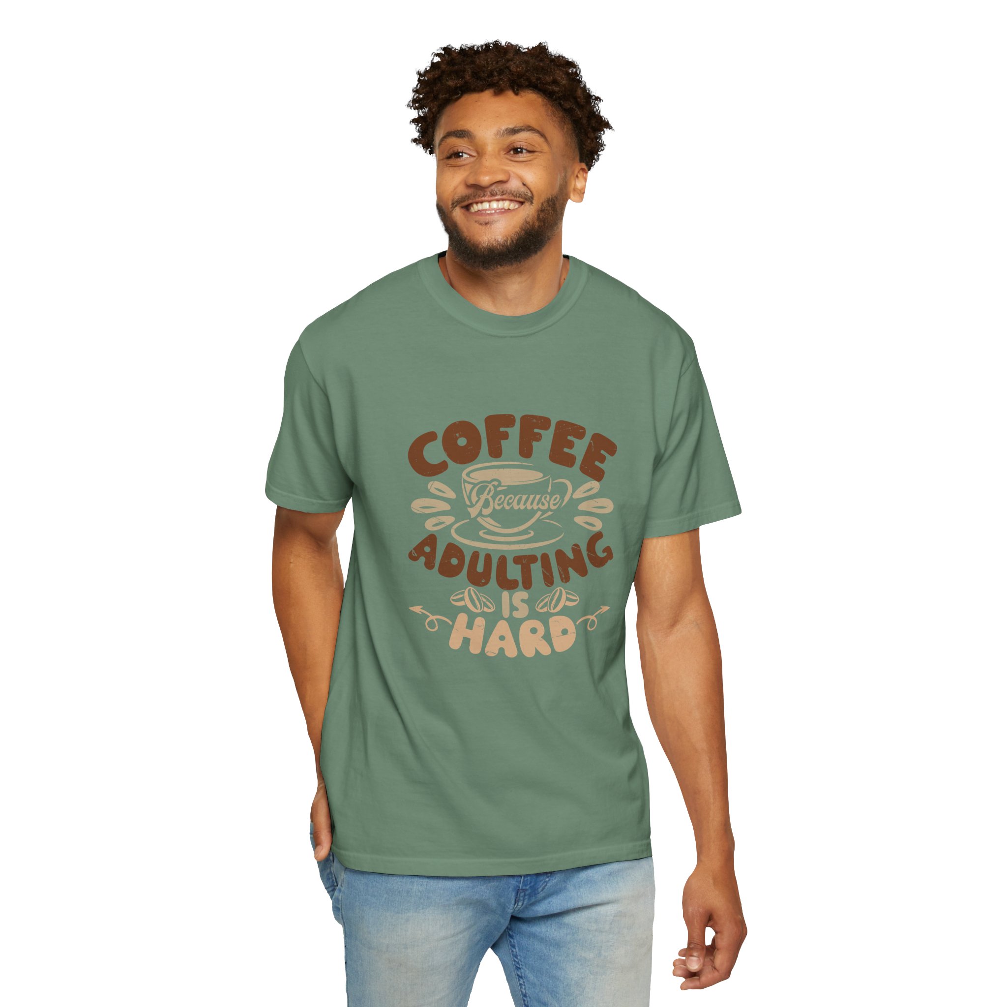 Coffee Adulting is Hard T-Shirt, Funny Tee, Gift for Coffee Lovers, Unisex Graphic Shirt, Casual Wear. - Image 22