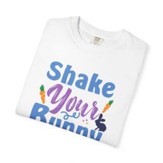 Cute bunny graphic T-shirt for Easter Fun - Shake Your Bunny Tail T-Shirt - Image 15