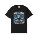 Pro gamer tshirt with motivational graphics