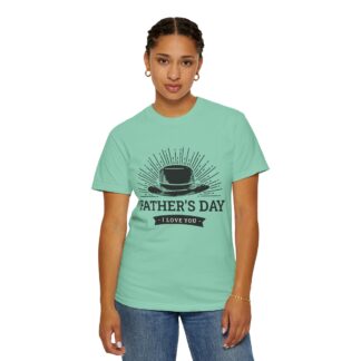 Father’s Day “I Love You” Hat Design T-Shirt – Cute Love Graphic Tee for Dads, Perfect Gift for Father’s Day, Birthday & Special Celebration Wear. - Image 28