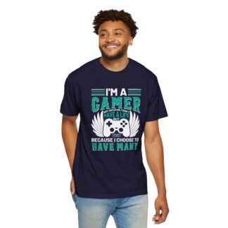 Game Controller Tshirt Gamer Style & Passion - I’m a Gamer Controller Wings Unisex Tee - Image 22