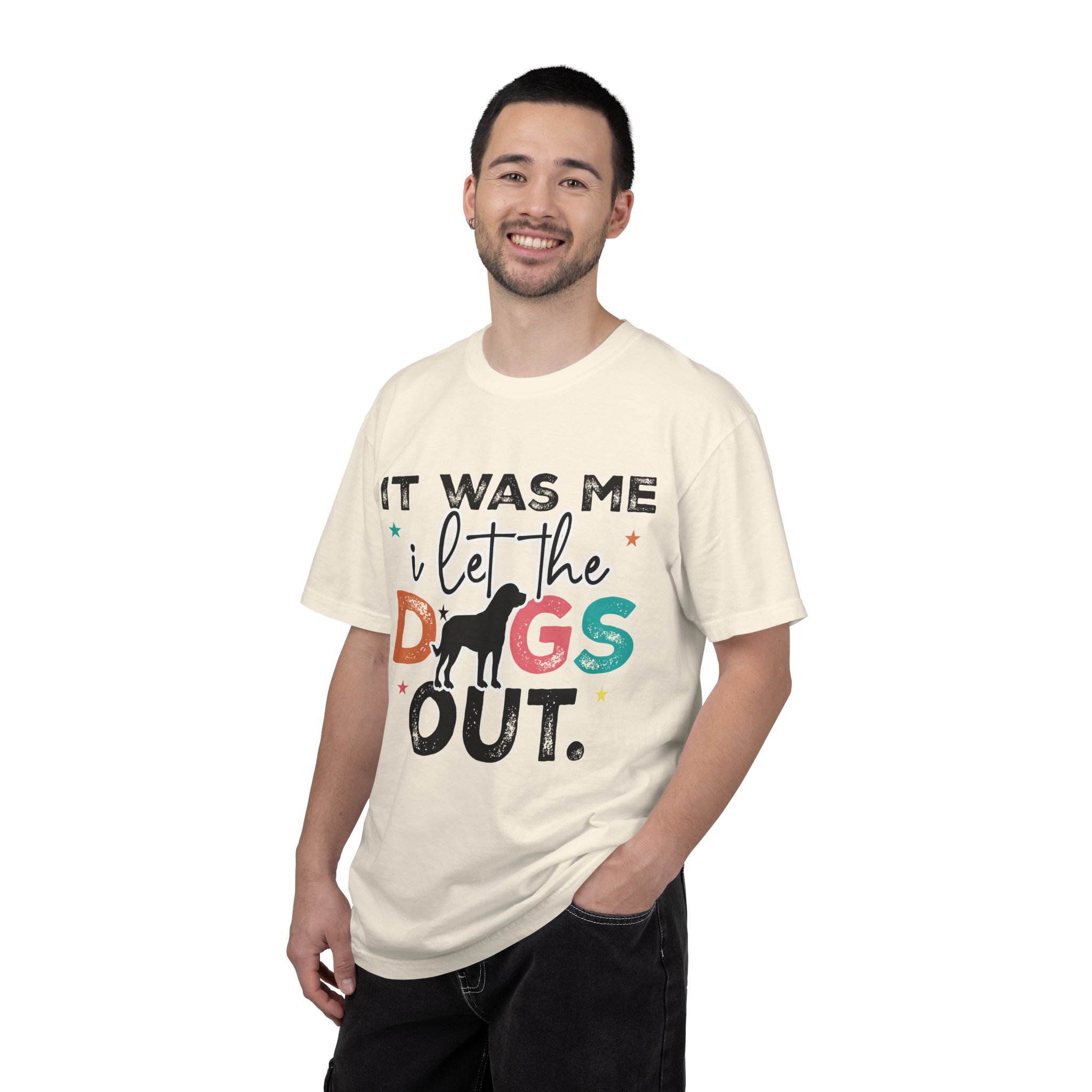 C - 4.12 - It Was Me I Let The Dogs Out T-Shirt — Funny Dog Lover Tee. - Image 2