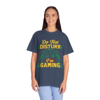 Funny gaming tshirt for Gamers & Players - Do Not Disturb I’m Gaming Unisex T-Shirt – Funny Gamer Graphic Tee for Video Game Lovers, Gamers & Console Players. - Image 11