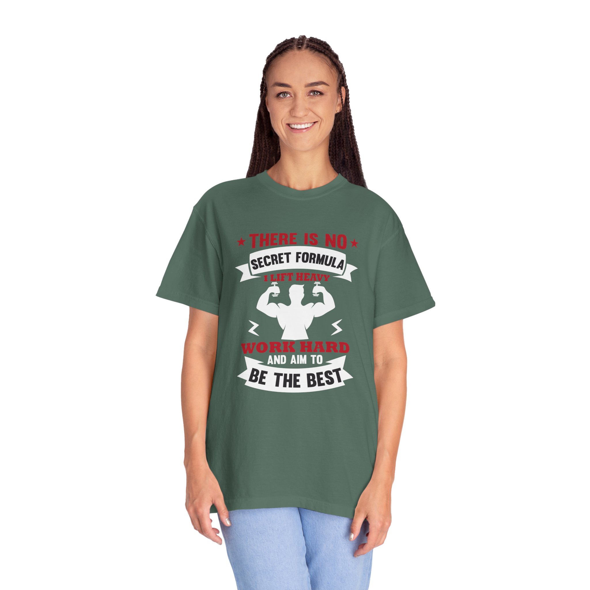 b2 - 6.13 - There Is No Secret Formula T-Shirt – Motivational Fitness Graphic Tee for Hard Work, Discipline & Real Results. - Image 19