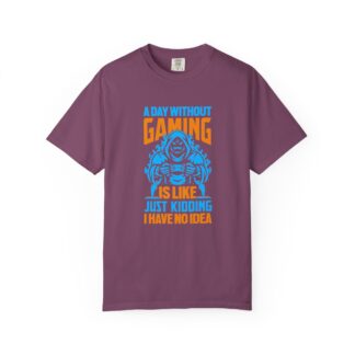 Funny Gamer T shirt - No Gaming Day Humor - Image 41