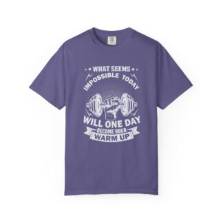 What Seems Impossible Today Will One Day Become Your Warm Up T-Shirt – Motivational Gym Graphic Tee for Strength, Progress & Determination. - Image 33