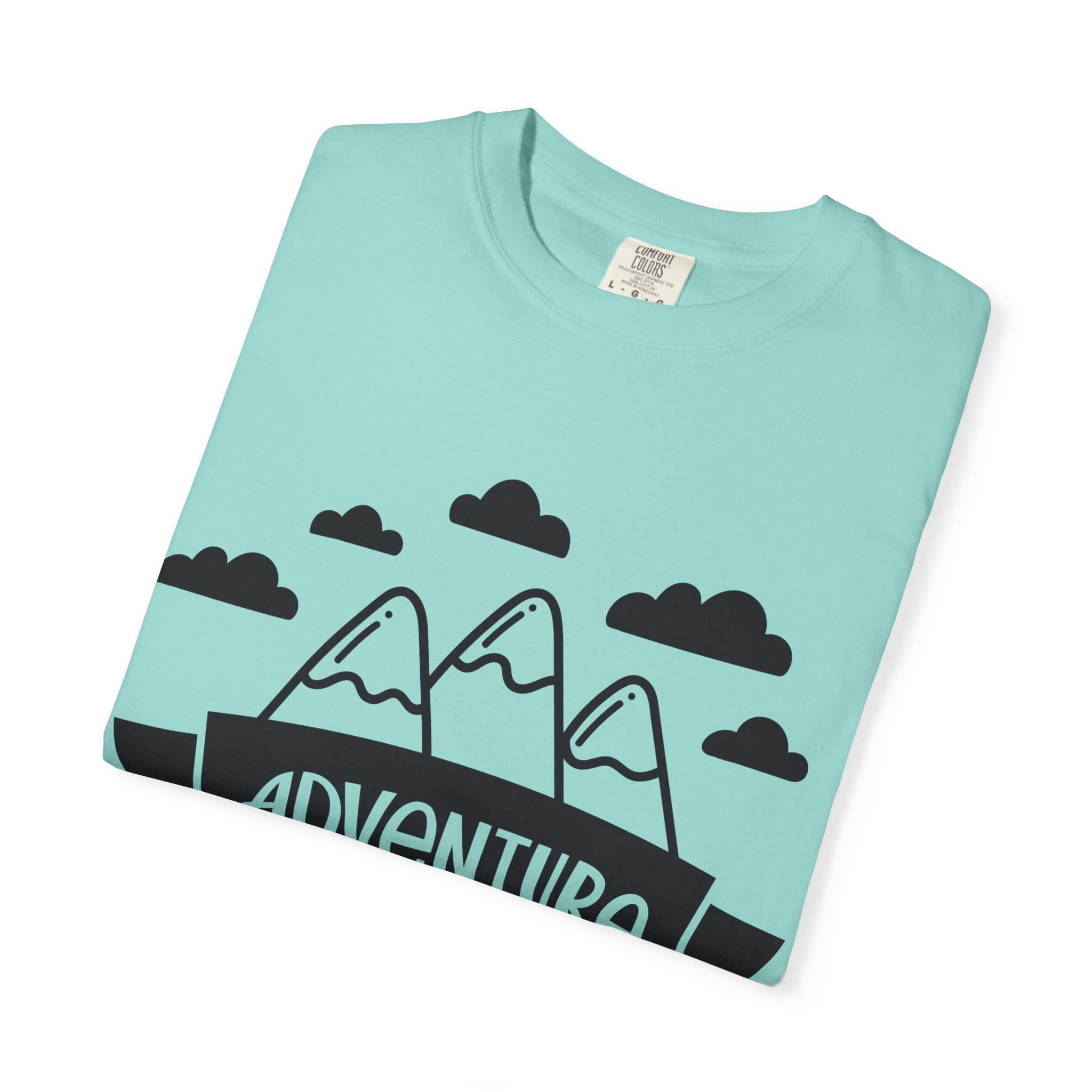 C - 14.4a - Adventure Awaits Unisex Garment-Dyed T-shirt | Nature Lover Tee, Outdoor Shirt, Travel Apparel, Gift for Explorers, Adventure Clothing. - Image 39
