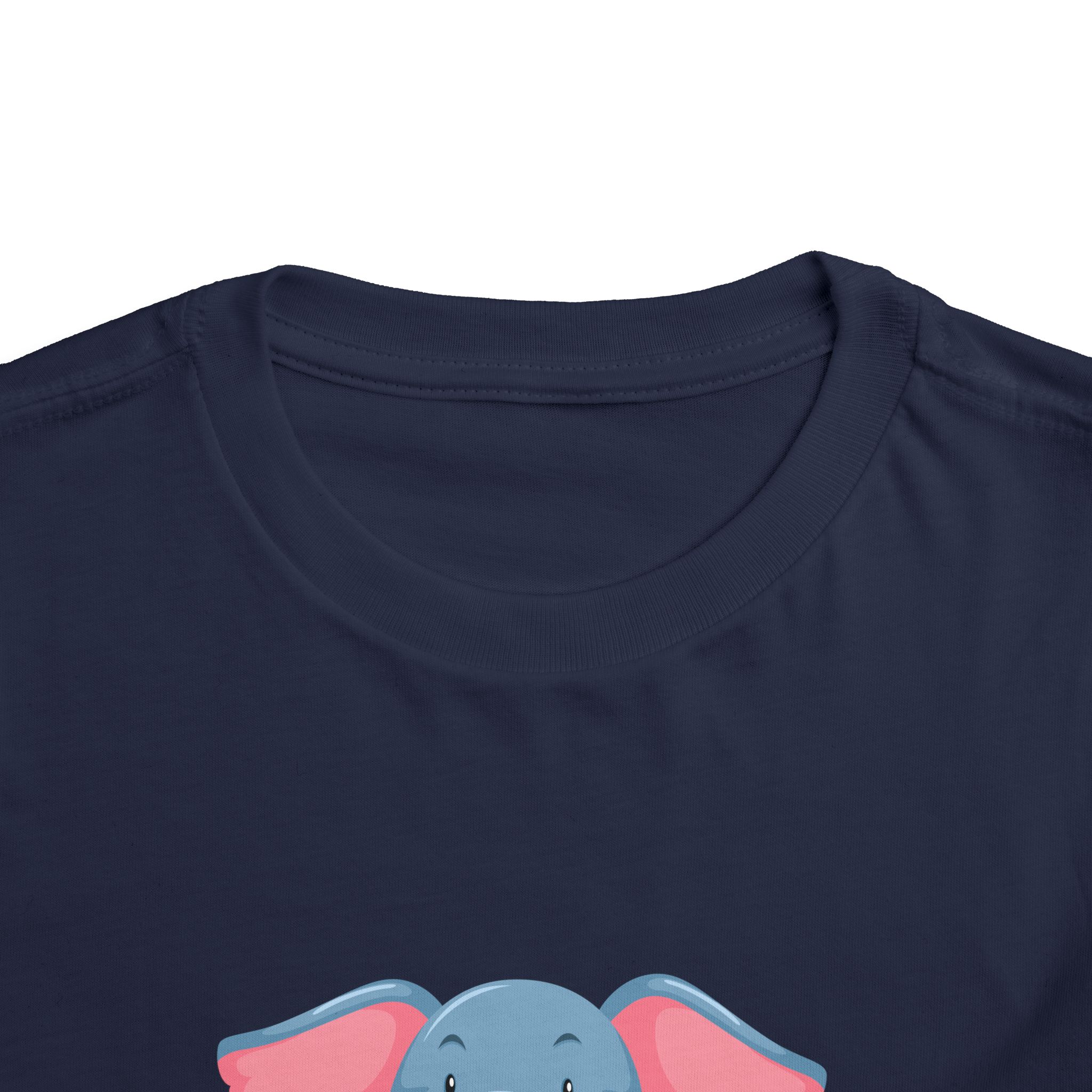 Cute Baby Elephant Toddler T-Shirt – Adorable Pink & Blue Elephant Graphic Tee for Kids, Boys & Girls. - Image 20