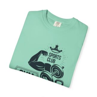Gym Sports Club Workout T-Shirt – Dumbbells & Kettlebell Graphic Tee for Strength Training & Active Fitness Style. - Image 31