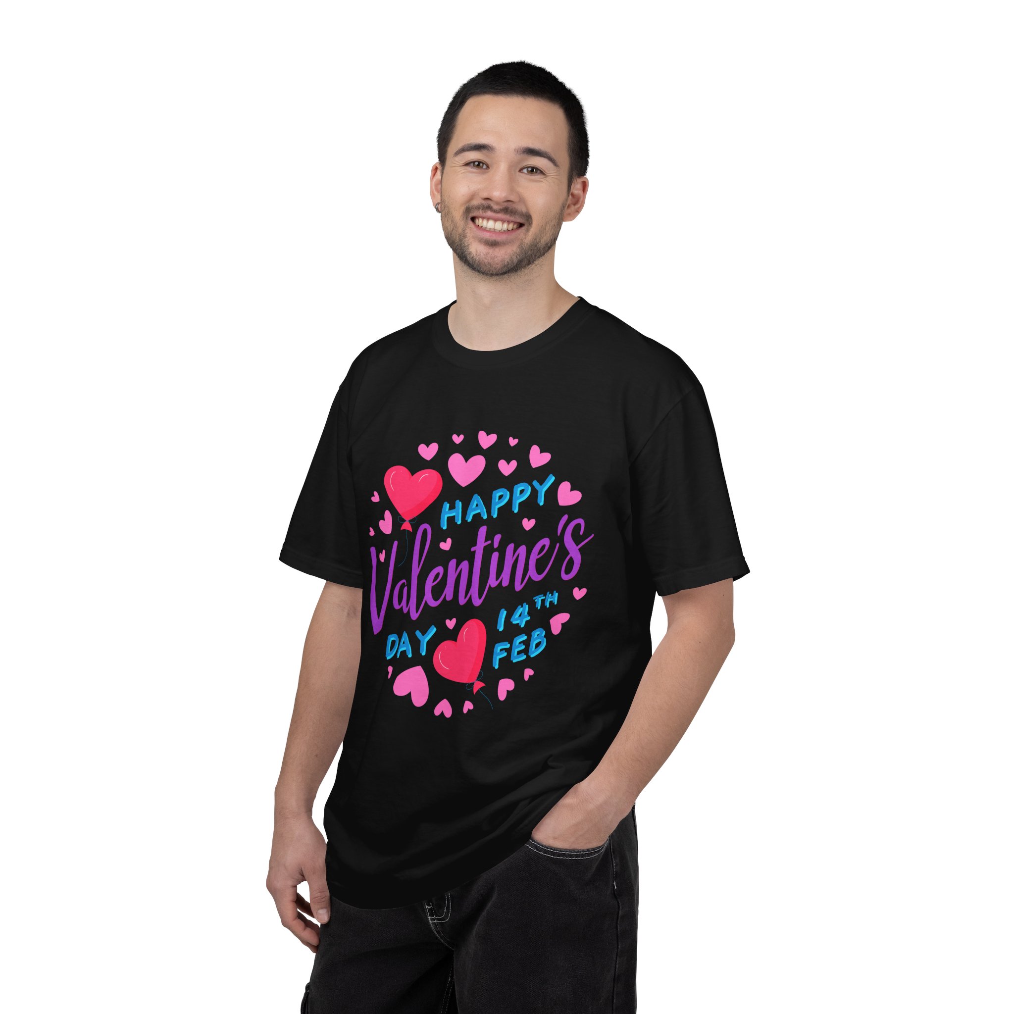 b2 - 8.1 - Happy Valentine’s Day 14th Feb T-Shirt – Cute Heart Graphic Tee for Love, Romance & Festive Celebration. - Image 42