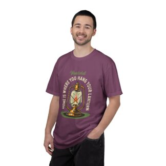 “Home Is Where You Hang Your Lantern” T-Shirt – Vintage Camping Graphic Tee for Outdoor Lovers, Fun Adventure Wear & Perfect Gift Giving. - Image 50
