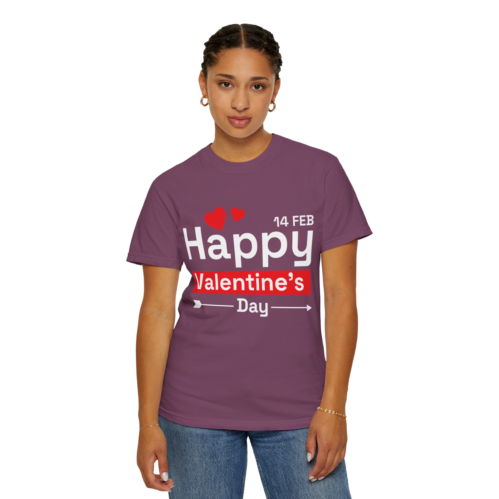 b2 - 8.6d - Happy Valentine’s Day T-Shirt – Classic Graphic Tee for Love, Romance & Festive Style. - Image 52
