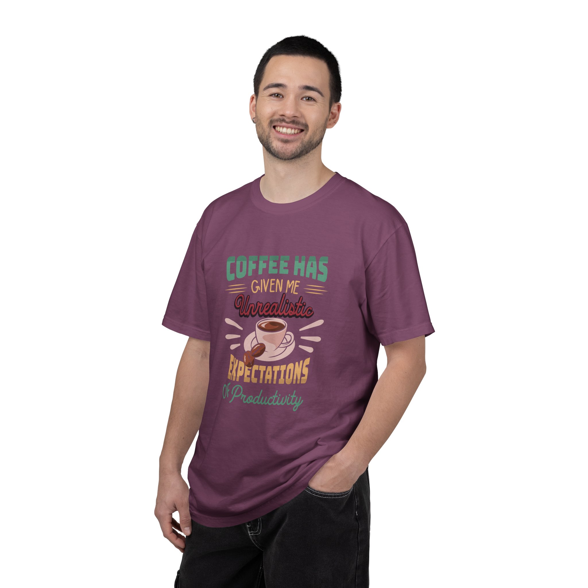 Funny Coffee T-Shirt, Unisex Garment-Dyed Tee, Gift for Coffee Lovers, Casual Wear. - Image 34
