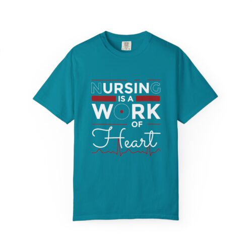 Nursing Inspired T-Shirt, Gift for Nurses, Heartbeat Tee, Medical Apparel, Healthcare Humor Shirt.