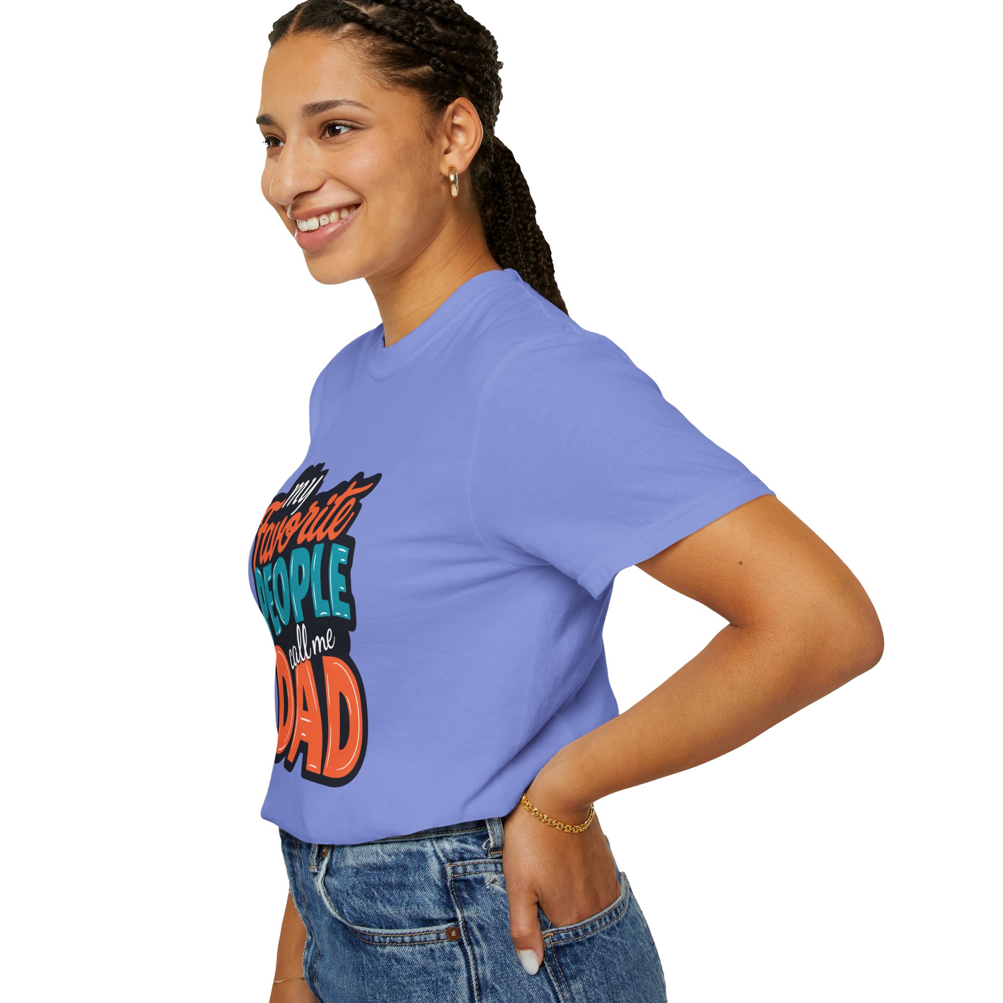 My Favorite People Call Me Dad Unisex T-Shirt, Gift for Dad, Father's Day Shirt, Birthday Gift, Casual Tees, Everyday Wear. - Image 29