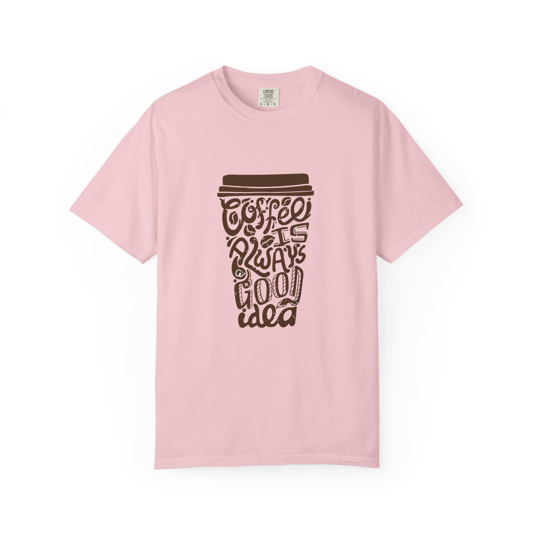 Coffee Lovers Unisex T-shirt - Soft Garment-Dyed Tee, Perfect for Everyday Wear, Coffee-Themed Gift, Unique Graphic Tee. - Image 41