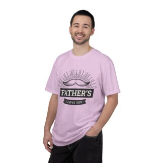 Father’s I Love You Vintage Mustache T-Shirt – Cute Love Graphic Tee for Dads, Perfect Gift for Father’s Day, Birthday & Special Celebration Wear. - Image 42