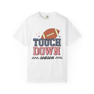 C - 16.17 - Football-Themed Unisex T-Shirt: Perfect for Game Day, Touchdown Season, Sports Fans, Casual Wear, Gifts for Him/Her.