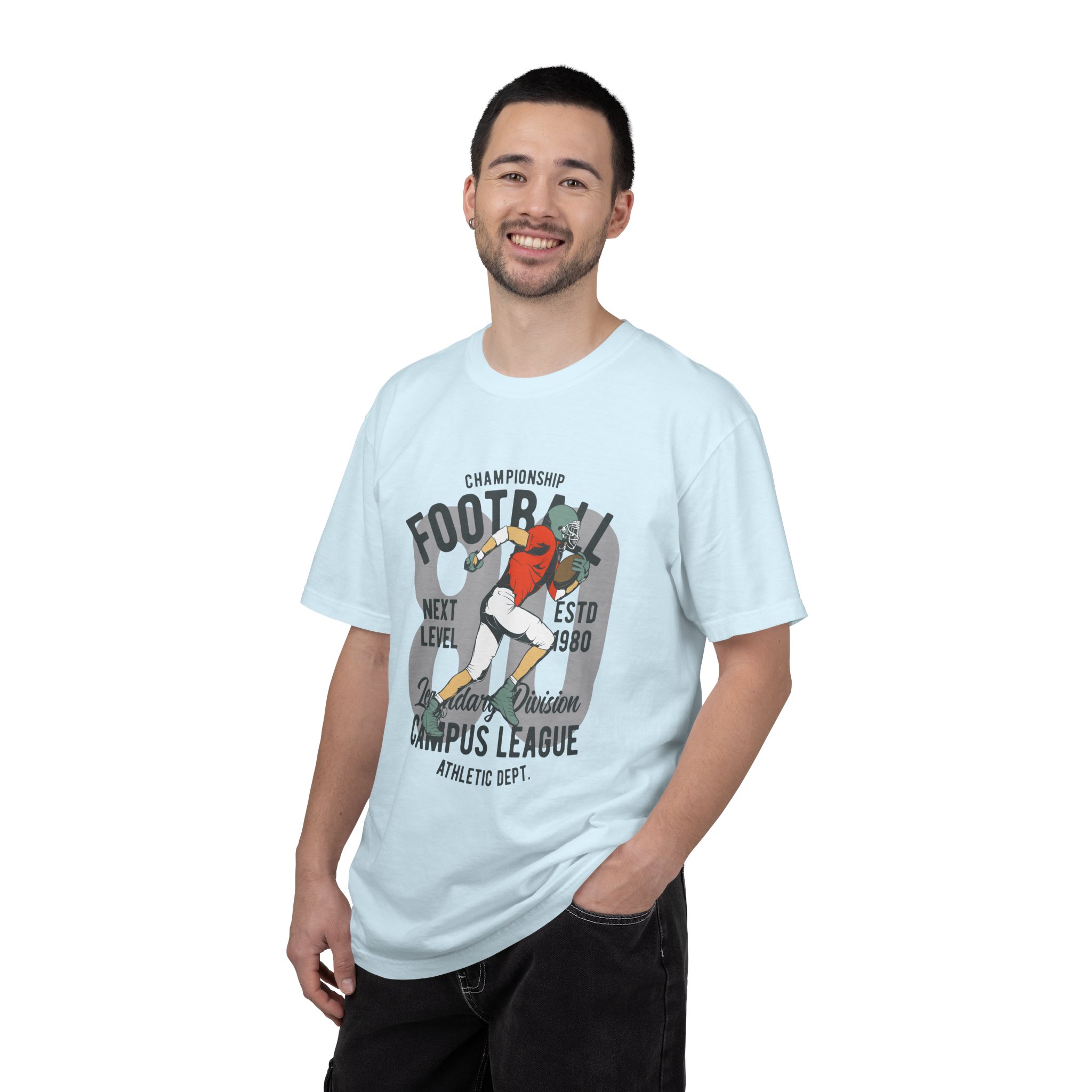 C - 16.20 - Football Campus League Unisex T-Shirt, Sporty Tee, Athletic Gift, Game Day Shirt, Casual Wear, Unisex Fashion. - Image 34