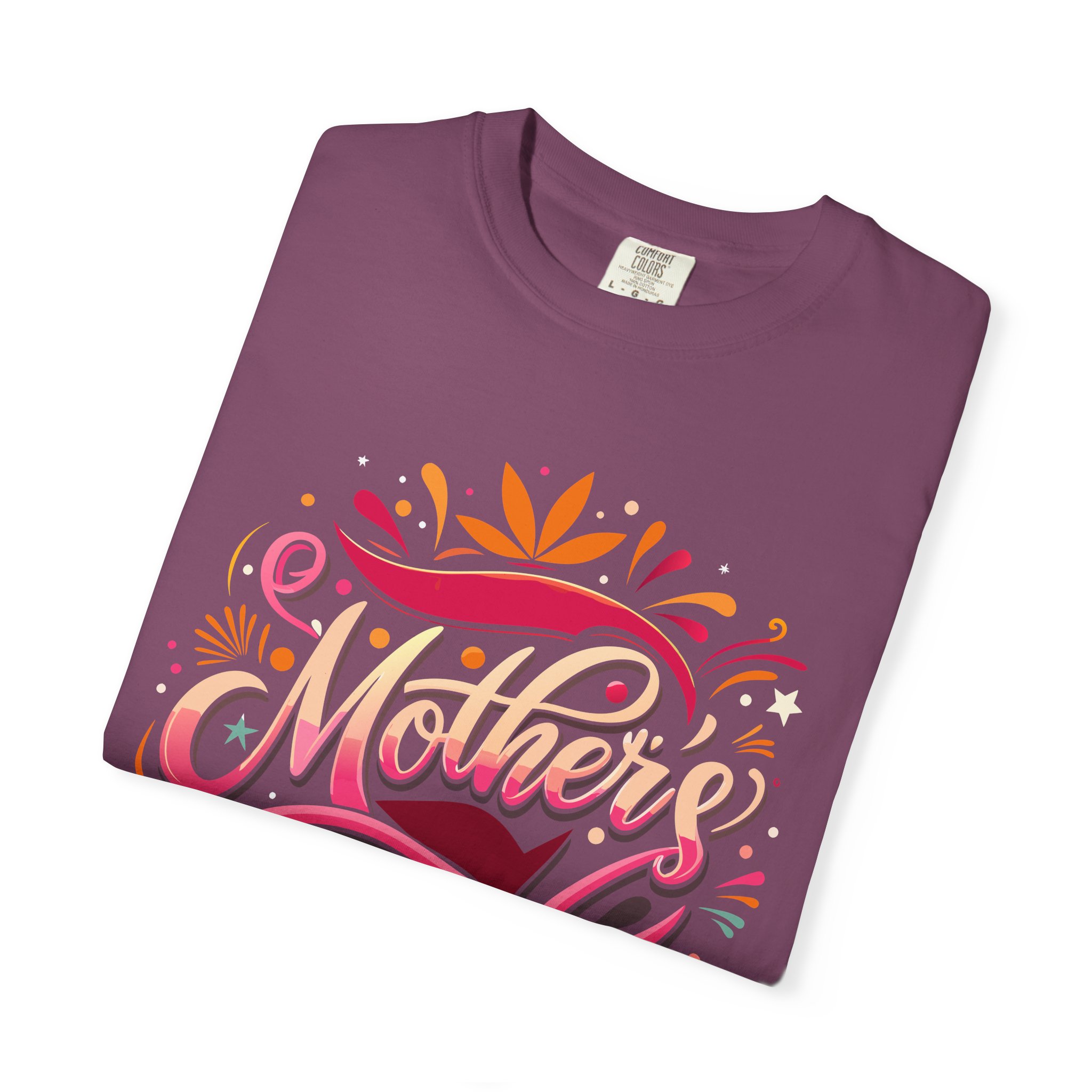 Mother's Day Garment-Dyed T-Shirt, Unisex Gift Tee, Floral Graphic Top, Casual Wear, Everyday Comfort. - Image 55