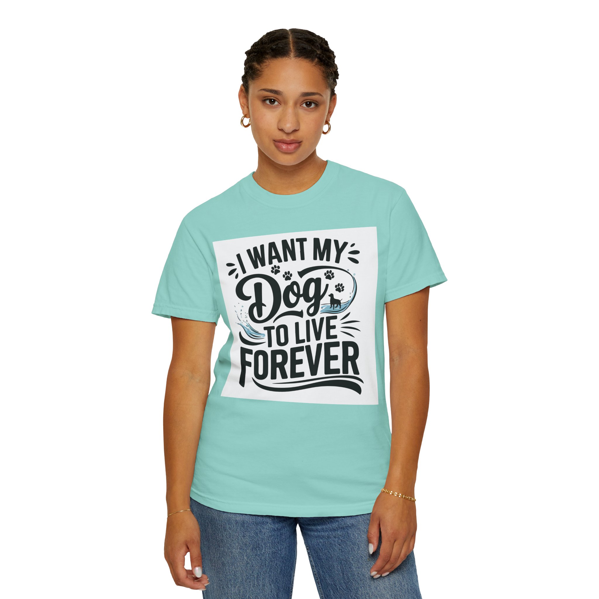 I Wish My Dog Could Live Forever T-Shirt – Dog Lover Graphic Tee for Pet Owners & Dog Parents. - Image 28