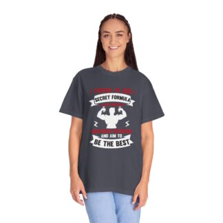 There Is No Secret Formula T-Shirt – Motivational Fitness Graphic Tee for Hard Work, Discipline & Real Results. - Image 43