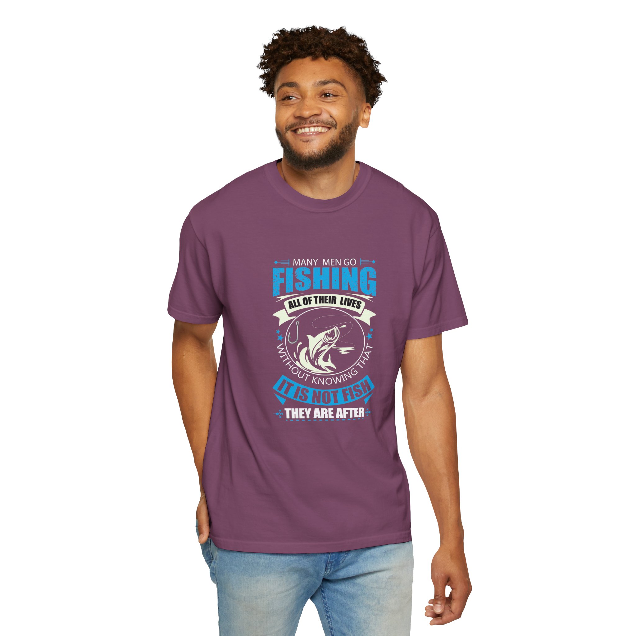 Fishing Enthusiast T-Shirt, Unisex Fishing Shirt, Angler Gift, Outdoor Apparel, Casual Wear, Birthday Gift. - Image 22