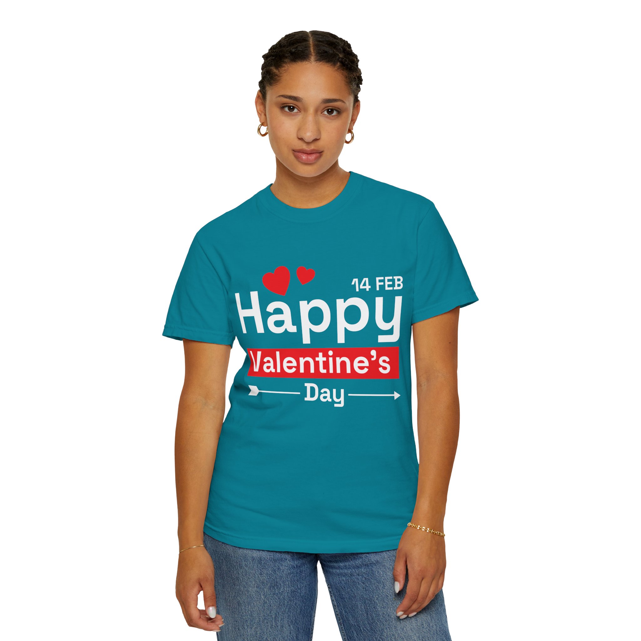 b2 - 8.6d - Happy Valentine’s Day T-Shirt – Classic Graphic Tee for Love, Romance & Festive Style. - Image 20