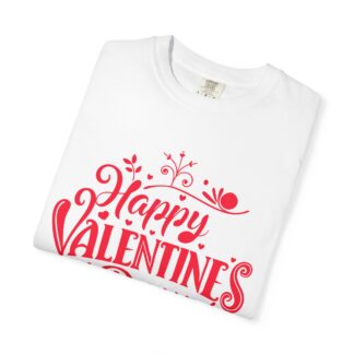 Happy Valentine’s Day Heart Design T-Shirt – Romantic Love Graphic Tee for Couples, Gift Giving & Festive Celebration. - Image 15