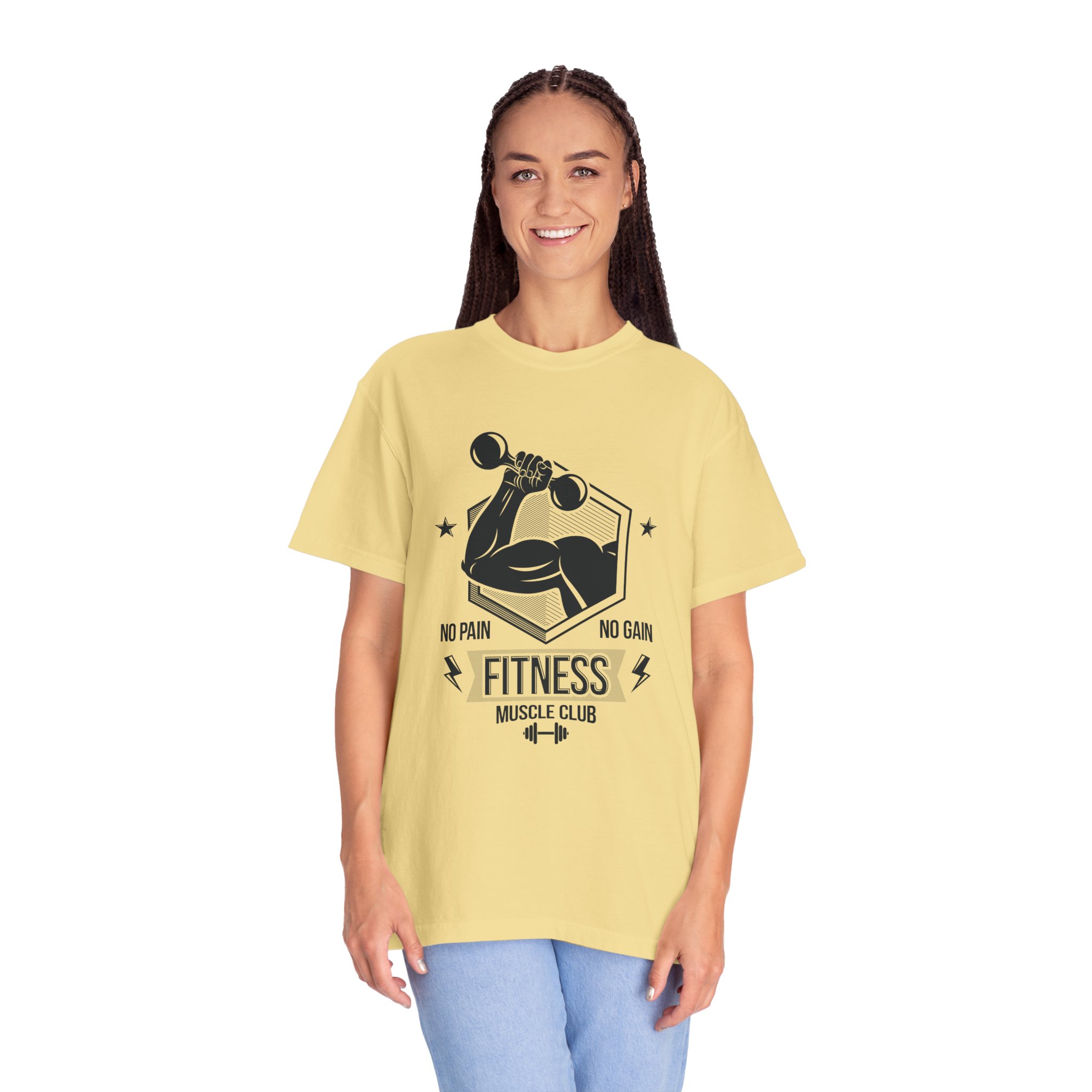 Fitness Muscle Club T‑Shirt — "No Pain No Gain" Gym Workout Tee. - Image 27