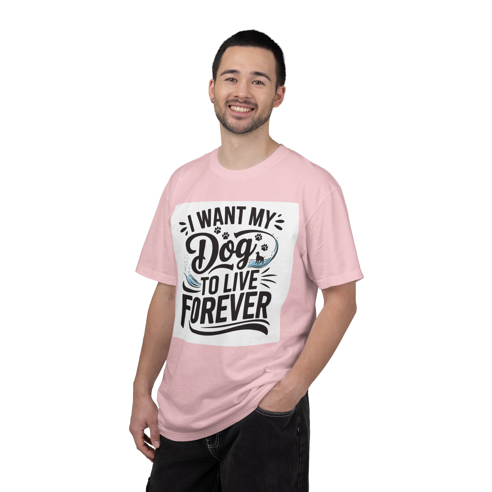 I Wish My Dog Could Live Forever T-Shirt – Dog Lover Graphic Tee for Pet Owners & Dog Parents. - Image 50