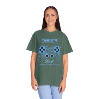 Funny Gaming T shirts for Gamers - Control Your Emotions Gamer Unisex Tee - Image 27