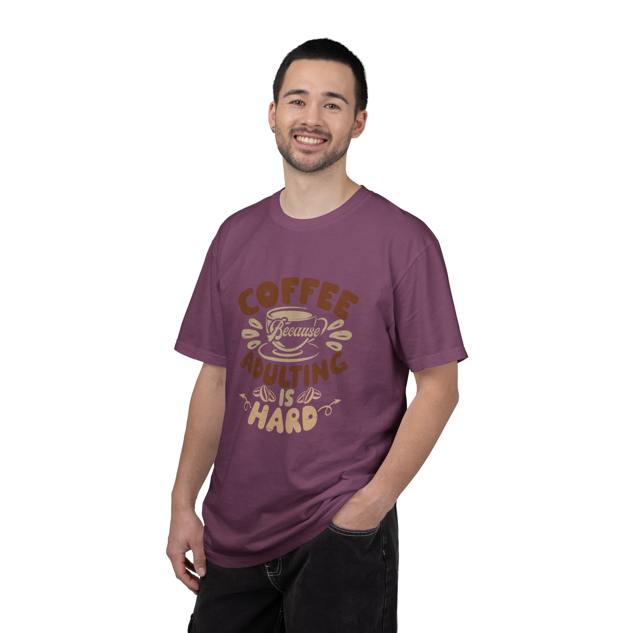 Coffee Adulting is Hard T-Shirt, Funny Tee, Gift for Coffee Lovers, Unisex Graphic Shirt, Casual Wear. - Image 42