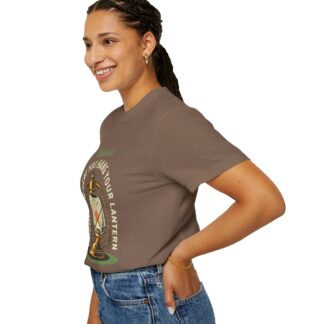 “Home Is Where You Hang Your Lantern” T-Shirt – Vintage Camping Graphic Tee for Outdoor Lovers, Fun Adventure Wear & Perfect Gift Giving. - Image 13