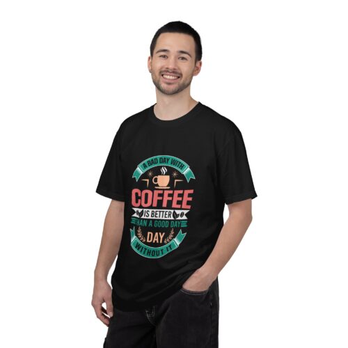 Stylish coffee lover tshirt - Funny Coffee Quote - Image 2