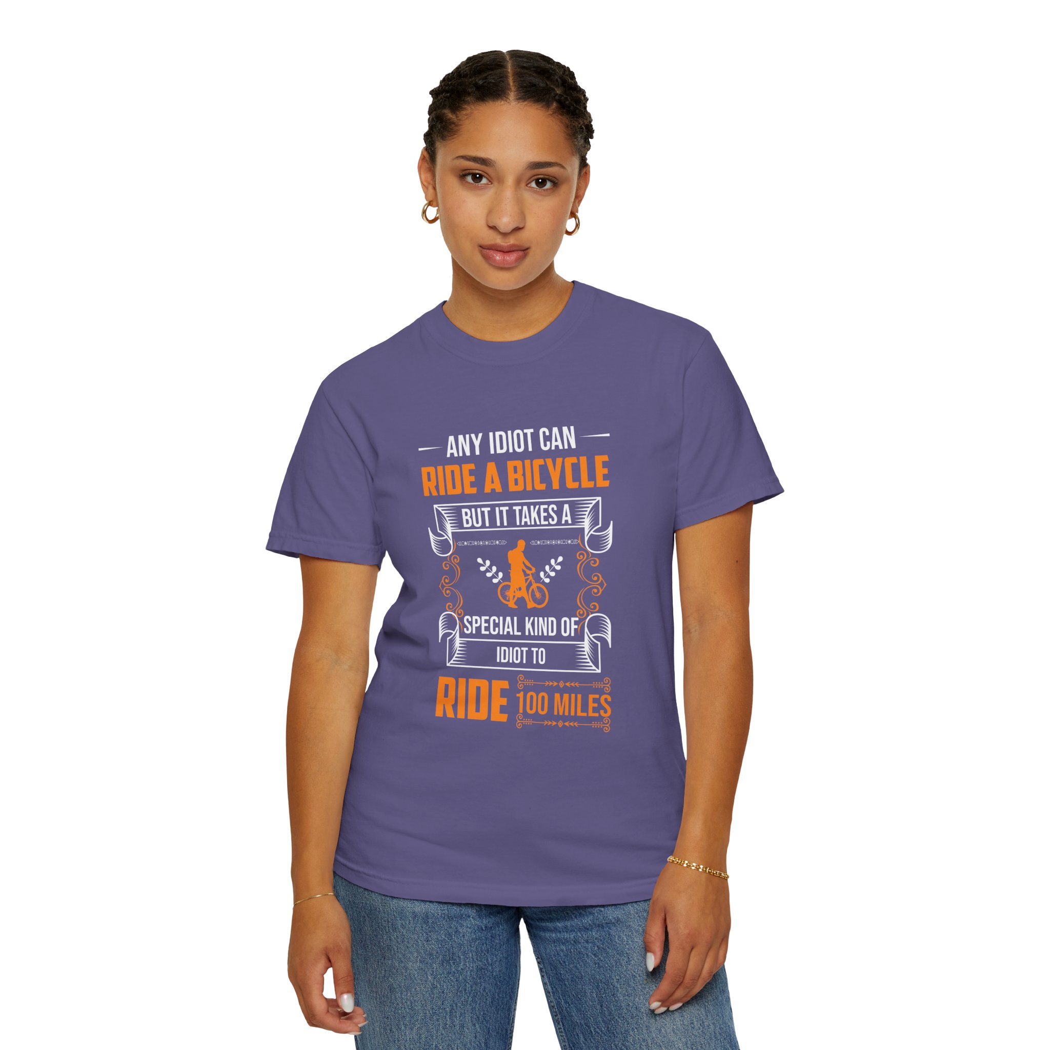 C - 20.17 - Idiot Cyclist T-Shirt: Perfect for Bike Lovers, Gift for Riders, Cycling Enthusiasts, Fun Tee for Bike Events, Sporty Casual Wear. - Image 20