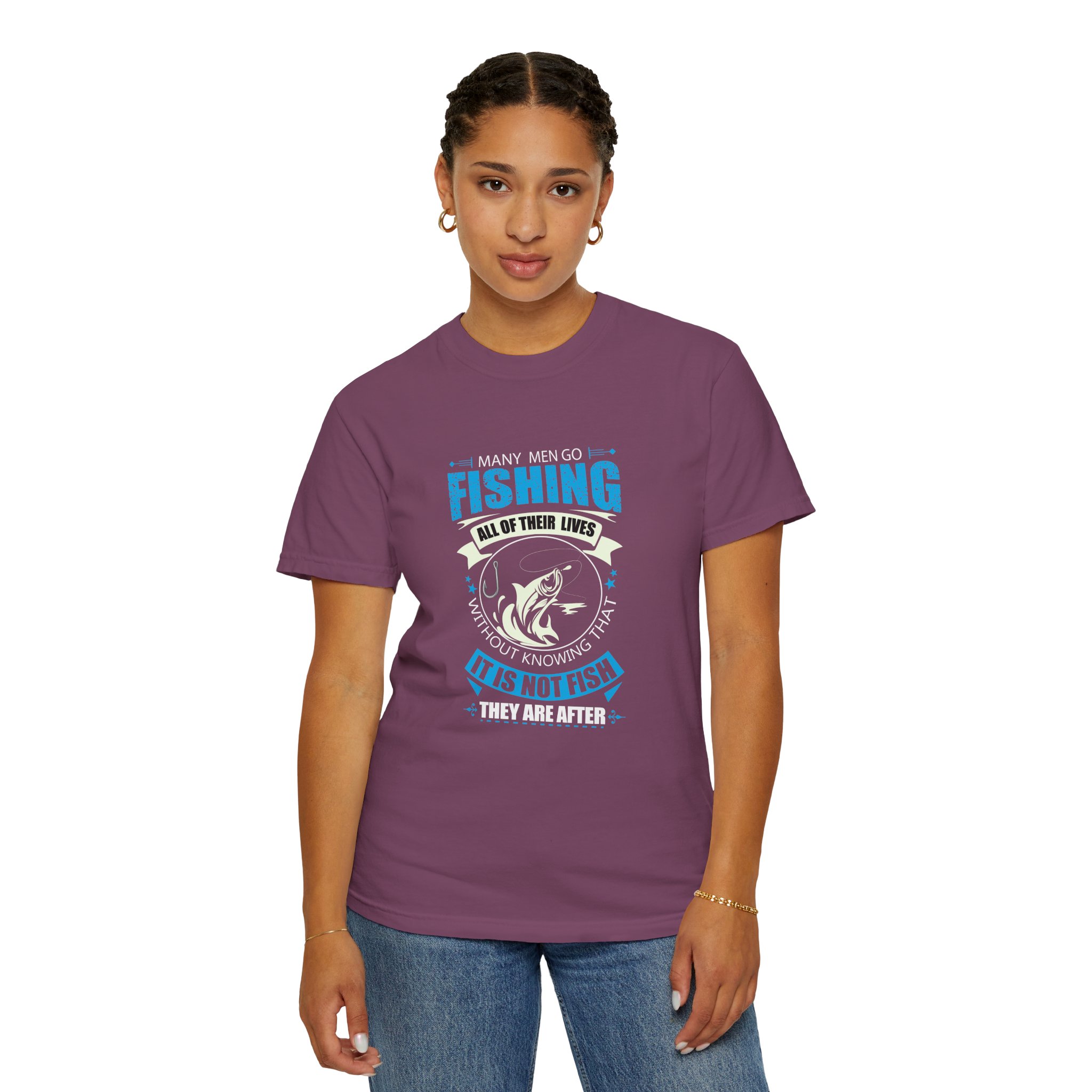 Fishing Enthusiast T-Shirt, Unisex Fishing Shirt, Angler Gift, Outdoor Apparel, Casual Wear, Birthday Gift. - Image 20