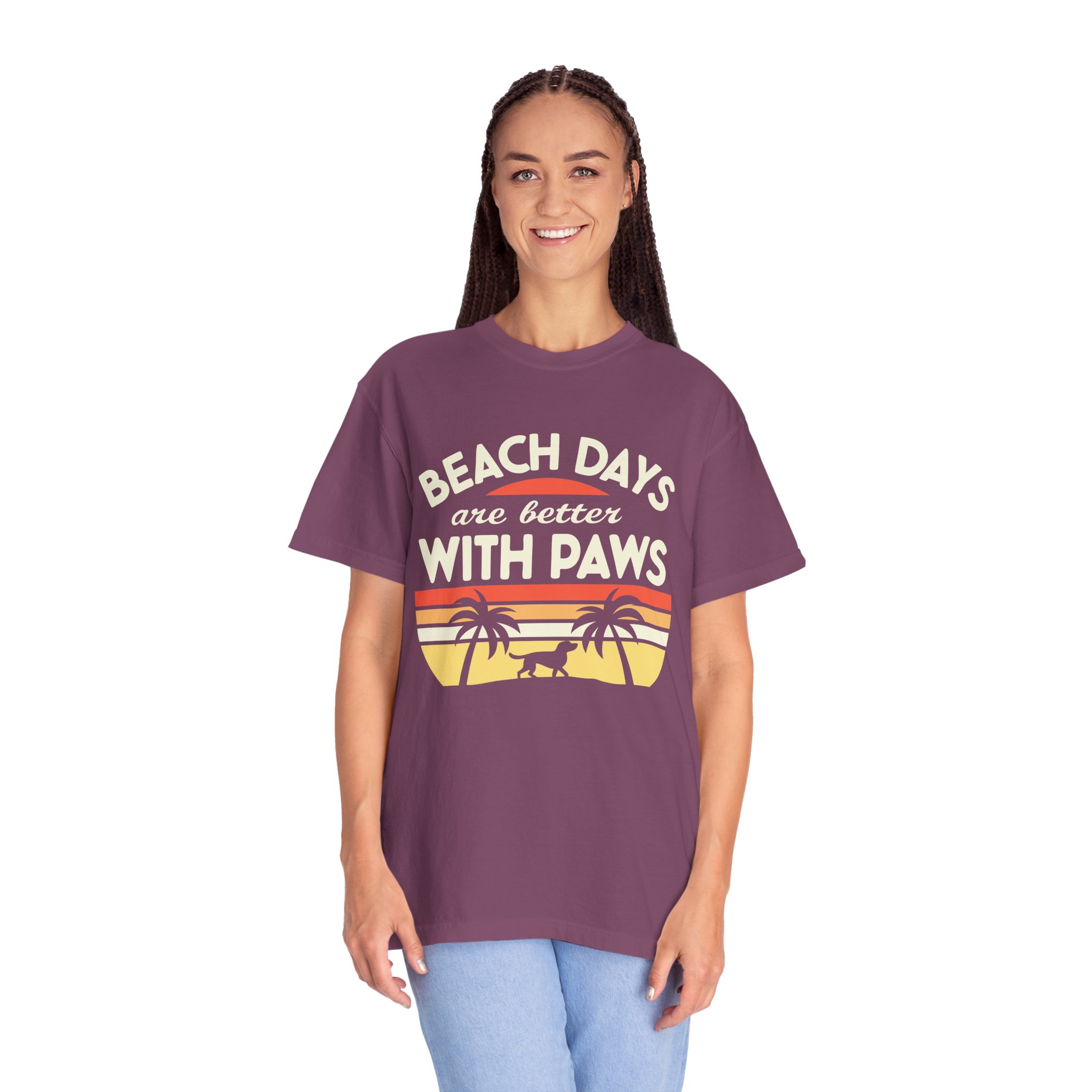C - 13.1 - Beach Days Are Better with Paws Unisex T-Shirt | Pet Lover Gift, Summer Tee, Casual Wear, Beachwear, Dog Lover Apparel. - Image 43