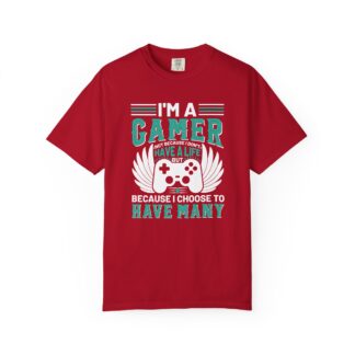 b2 - 3.8 - I’m a Gamer T-Shirt – Controller Wings Graphic Tee for Gamers with Bold Style & Gaming Passion.