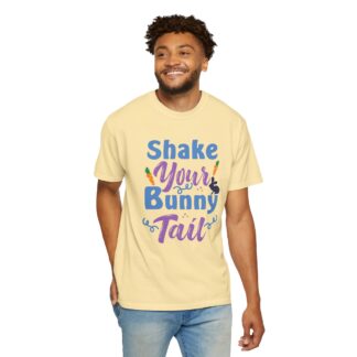Cute bunny graphic T-shirt for Easter Fun - Shake Your Bunny Tail T-Shirt - Image 22