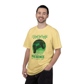 I Leave My Room So Here I Am T-Shirt – Retro Green Gamer Controller Tee for Video Game Lovers & Gamers. - Image 18