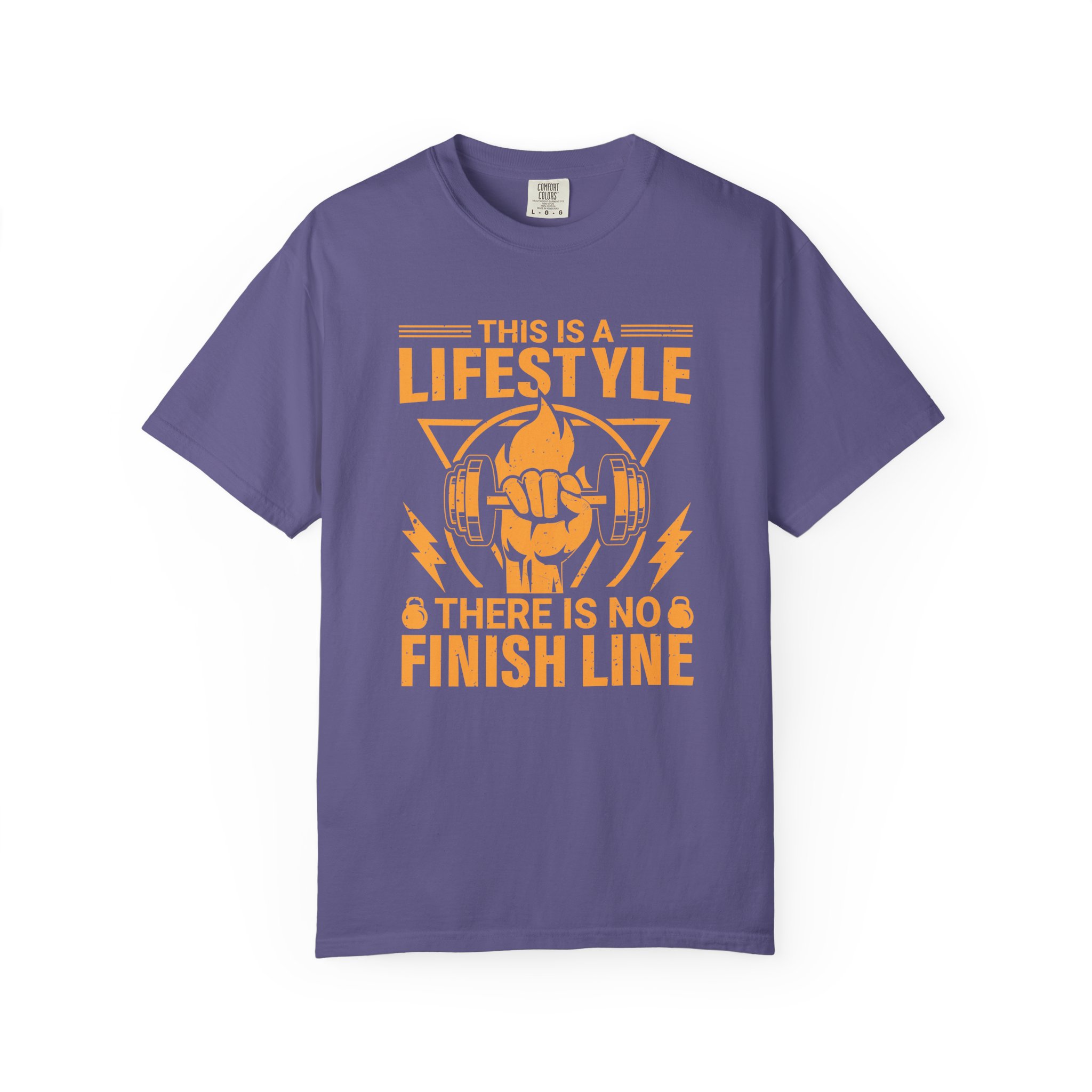 b2 - 6.15b - This Is a Lifestyle There Is No Finish Line T-Shirt – Motivational Running Graphic Tee for Endurance, Commitment & Active Living. - Image 41