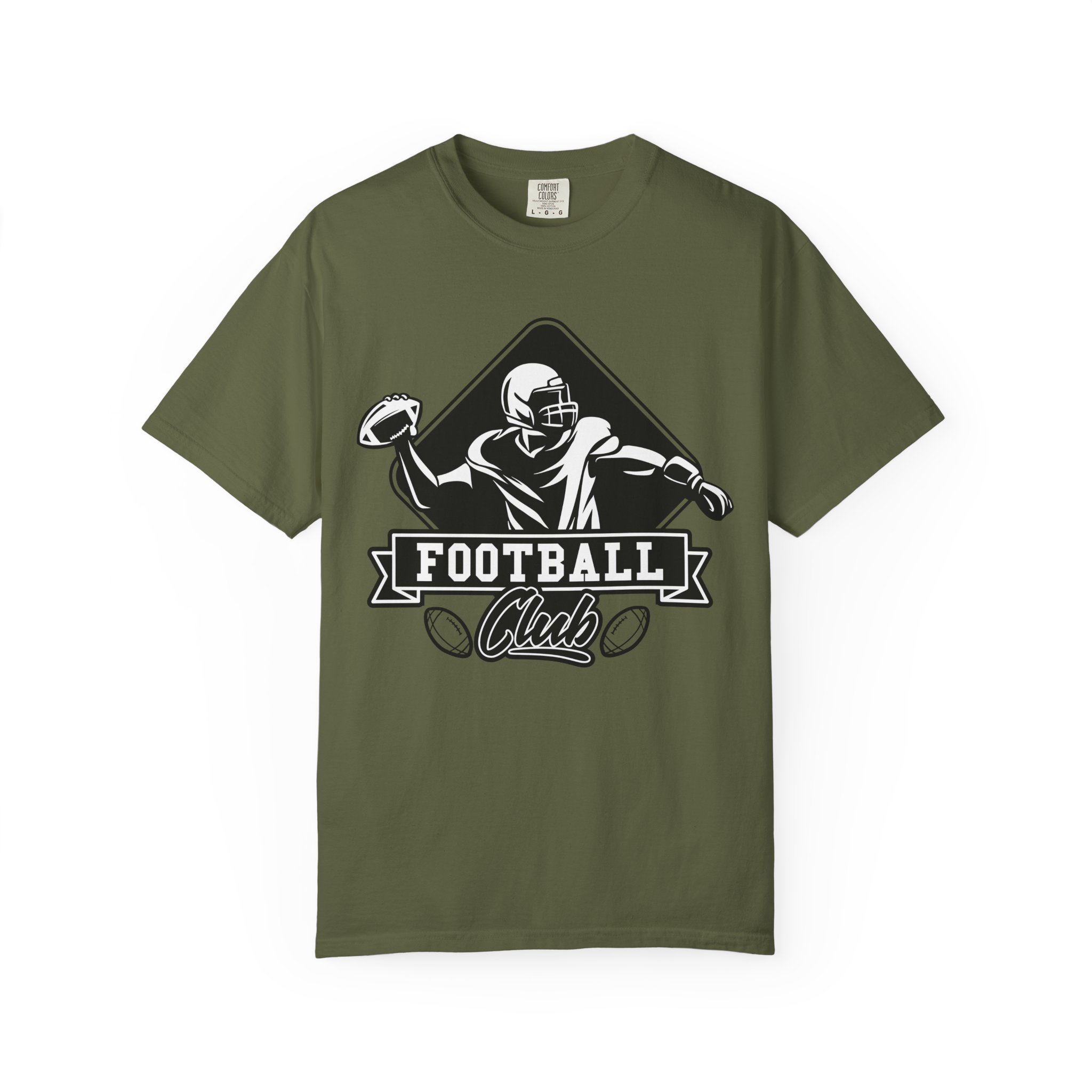 C - 16.15b - Football Club Unisex Garment-Dyed T-shirt | Casual Sportswear, Gift for Football Fans, Team Apparel, Perfect for Game Days. - Image 25