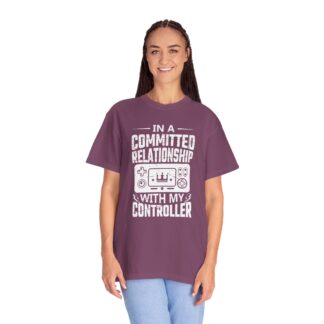Funny gamer T-shirt - Committed to My Controller Unisex Tee – Funny Gamer Graphic Tee for Video Game Lovers & Gaming Enthusiasts. - Image 51