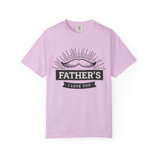 Father’s I Love You Vintage Mustache T-Shirt – Cute Love Graphic Tee for Dads, Perfect Gift for Father’s Day, Birthday & Special Celebration Wear. - Image 41