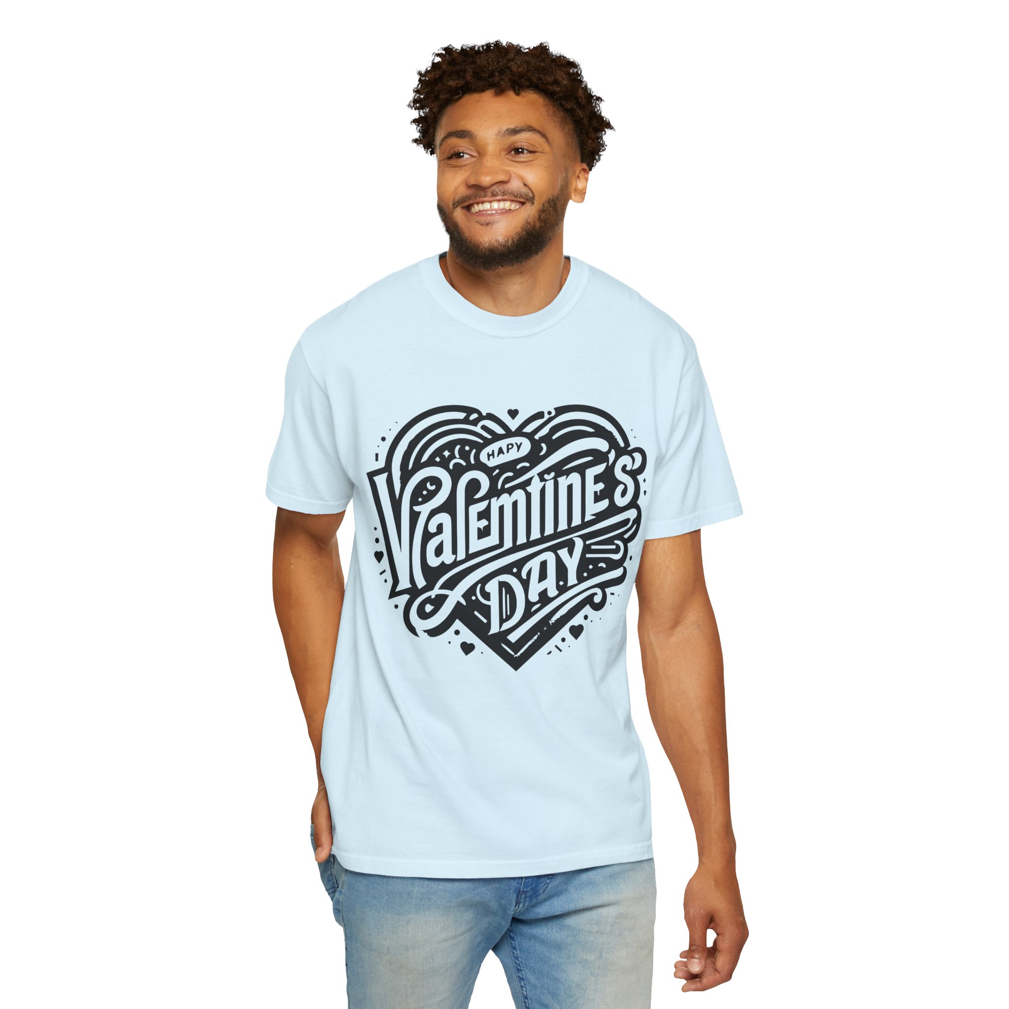C - 8.12. - Valentine's Day Heart Graphic T-Shirt. - Image 38