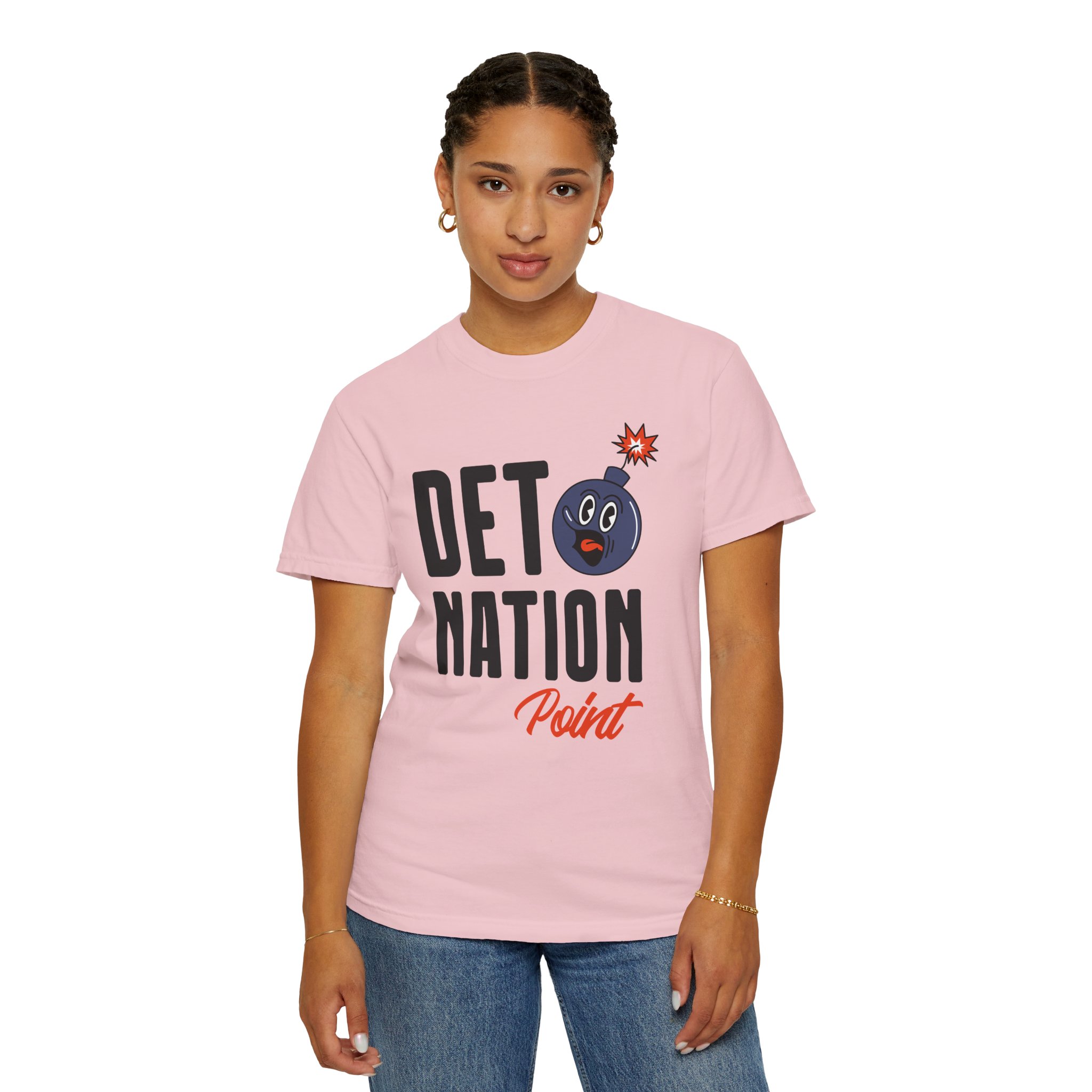 Detroit Nation Point T-Shirt – Bold Sports Fan Graphic Tee for Detroit Fans & Streetwear Style. - Image 52