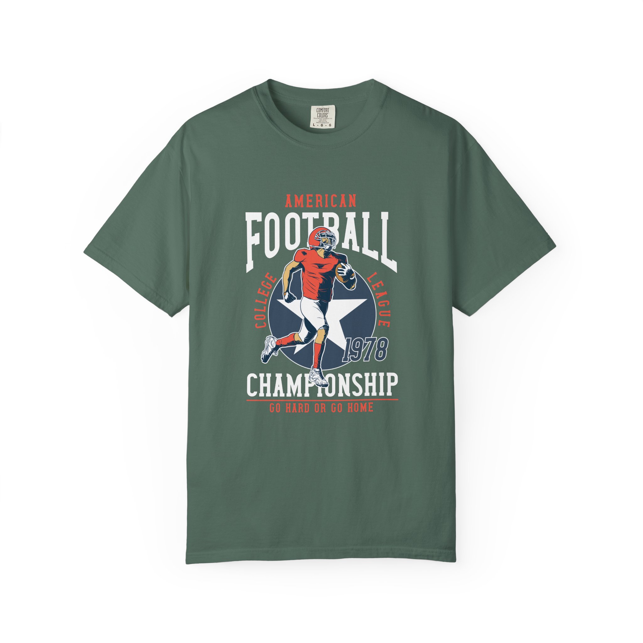 C - 16.19 - Vintage Football Championship T-Shirt, Sports Tee, Unisex Apparel, Gift for Football Fans, Casual Wear, Retro Style, Game Day Shir. - Image 9