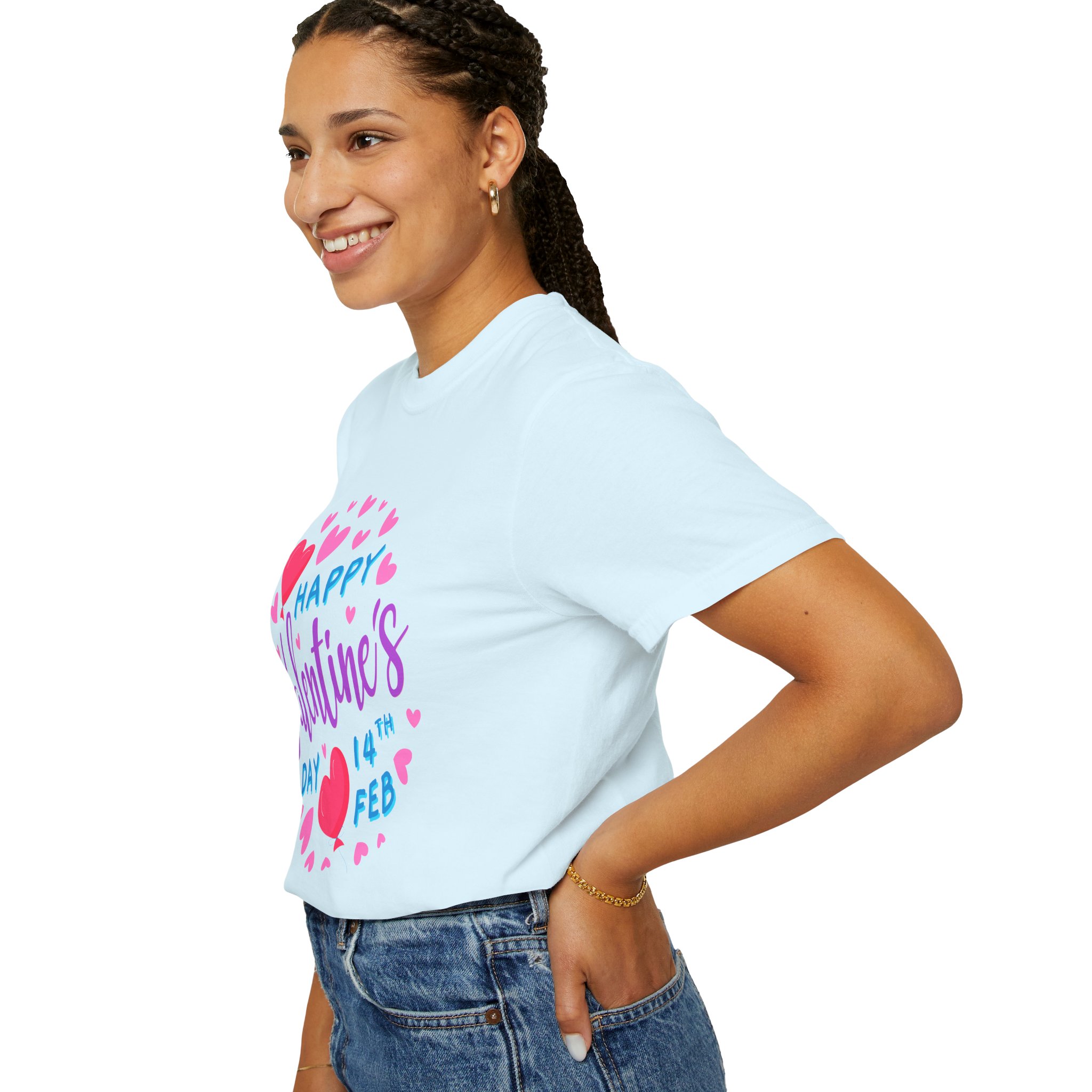 b2 - 8.1 - Happy Valentine’s Day 14th Feb T-Shirt – Cute Heart Graphic Tee for Love, Romance & Festive Celebration. - Image 29